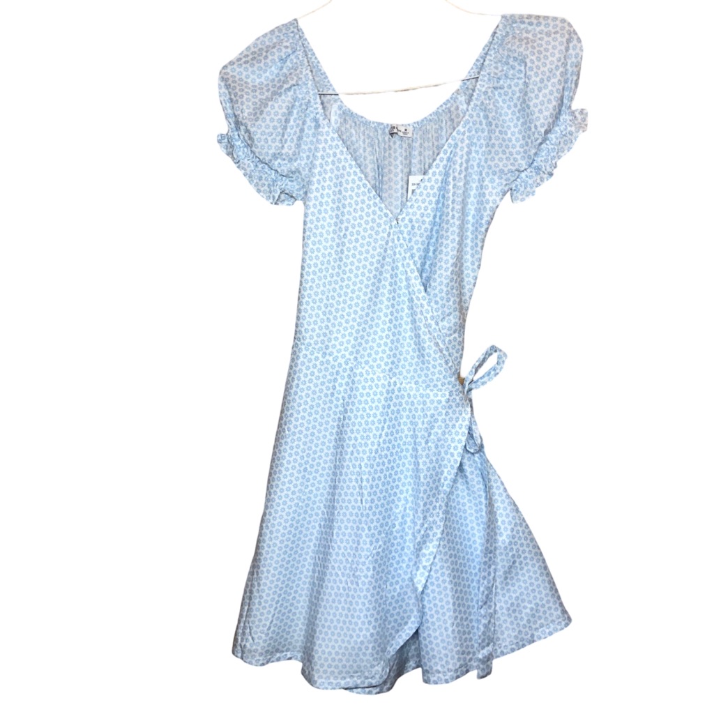 Hollister Short Sleeve Wrap Mini Dress Nwt Retail$45